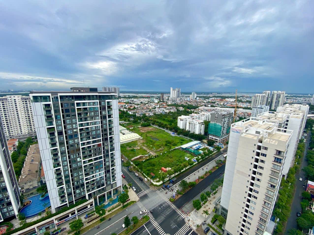 View trọn Khu Nam Phú Mỹ Hưng nhìn từ trên cao